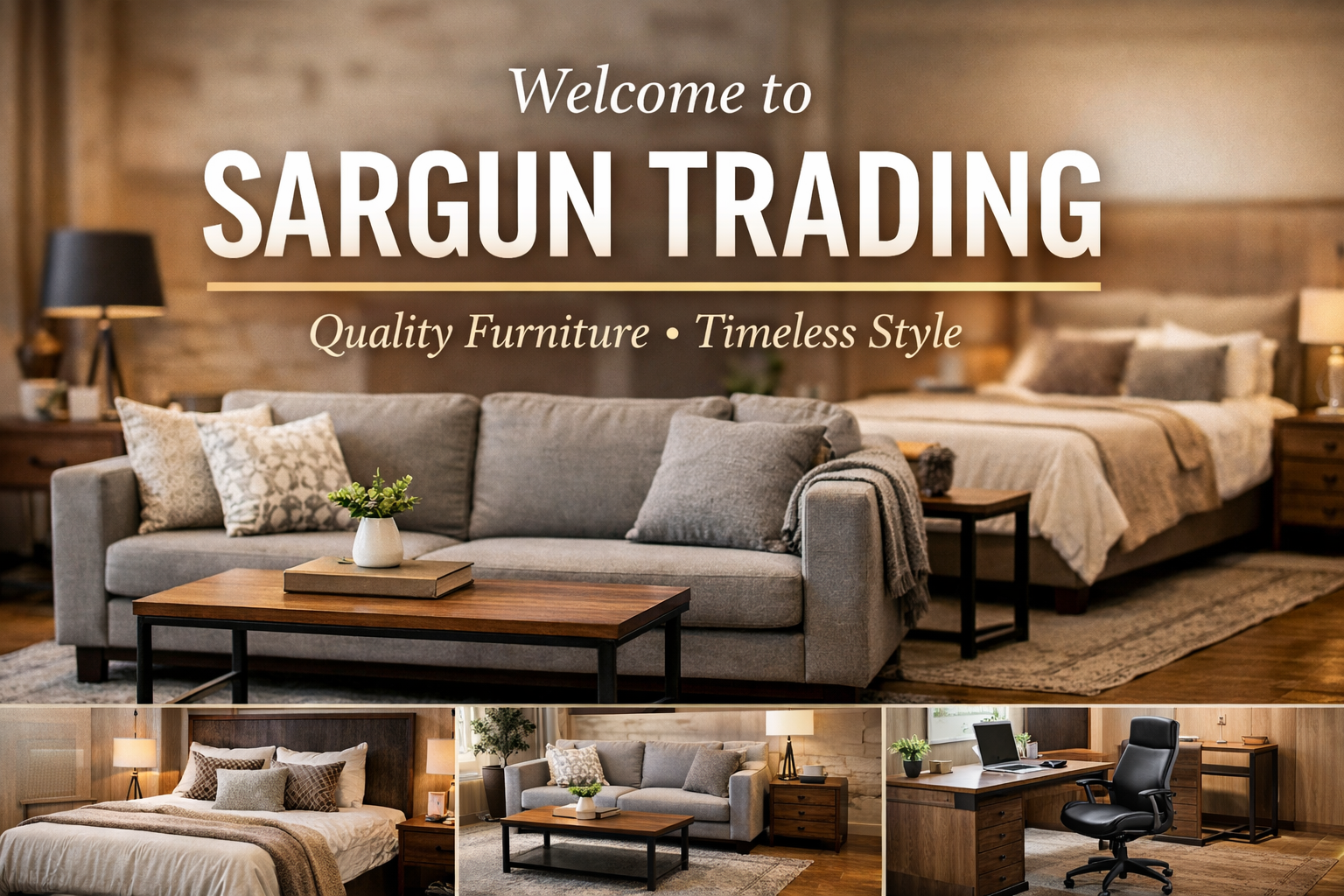 Welcome to Sargun Trading, Where Quality Furniture Meets Timeless Style